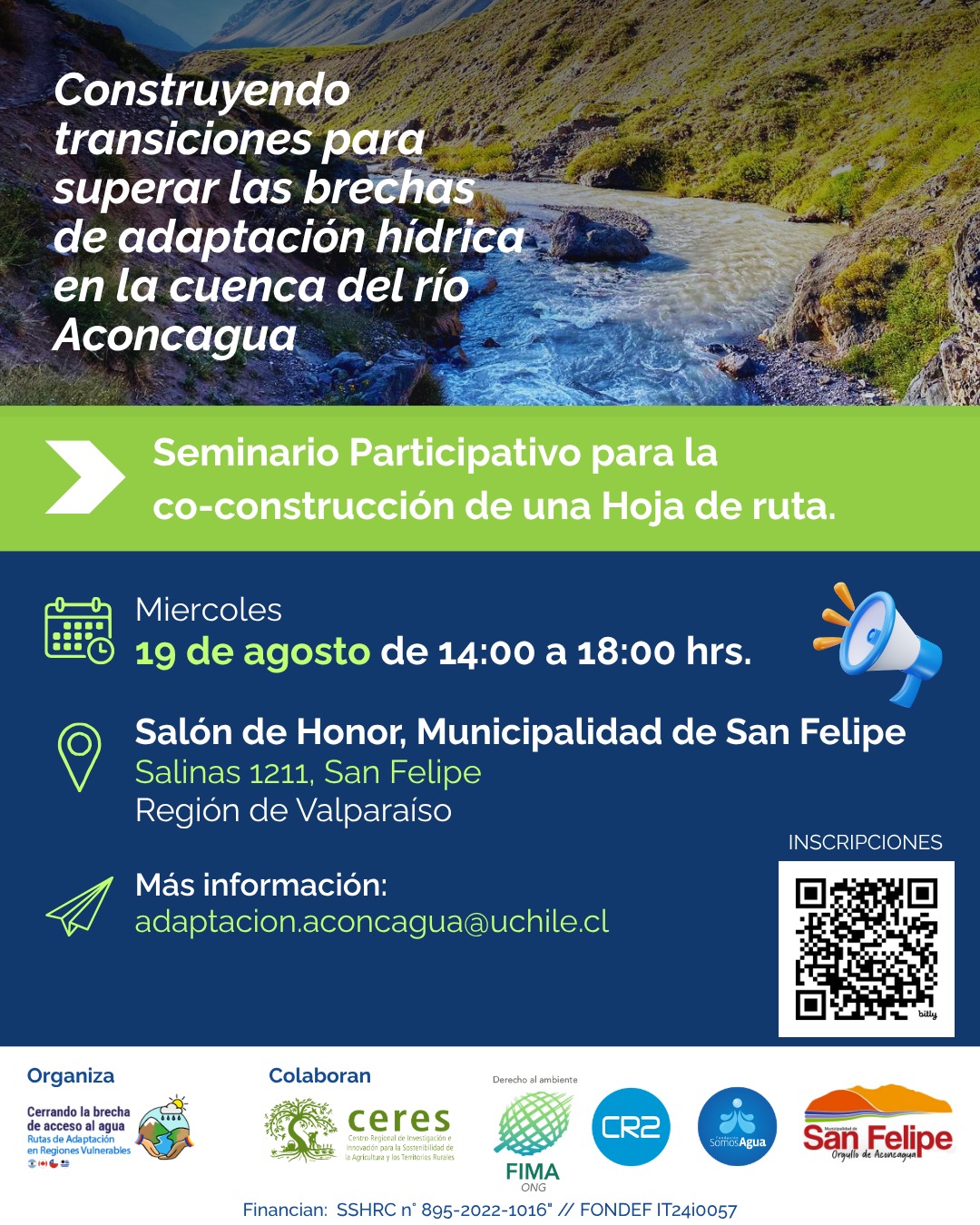 19 de agosto 2026 | Seminario Participativo