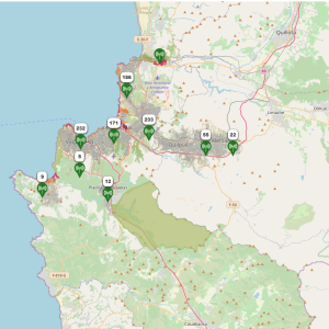 Plataforma de riesgo y adaptación climática en Valparaíso