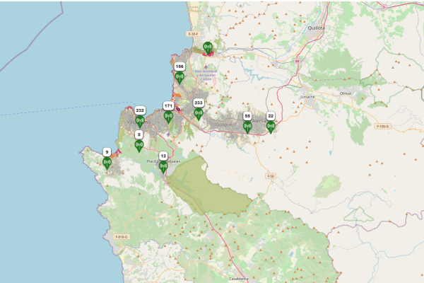 Plataforma de riesgo y adaptación climática en Valparaíso